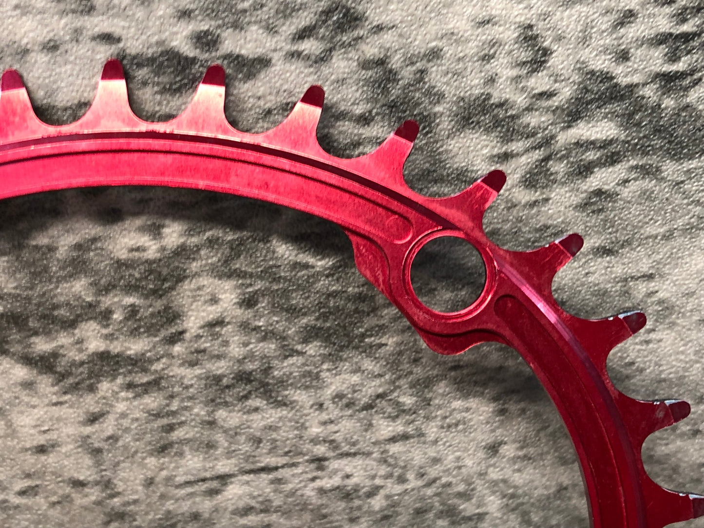 IU378 サイクロイド CYCLOID Super Hill Climb CY4-SHC-33T インナーチェーンリング 33T 赤