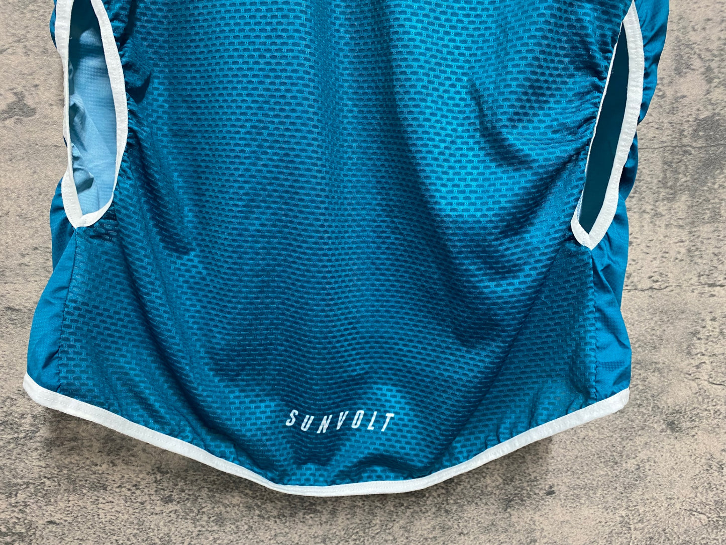 JC666 サンボルト SUNVOLT サイクルベスト ジレ ターコイズ L