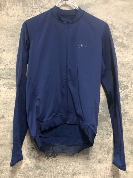 IV108 ラファ Rapha MEN'S LONG SLEEVE CORE JERSEY 長袖サイクルジャージ 紺 M