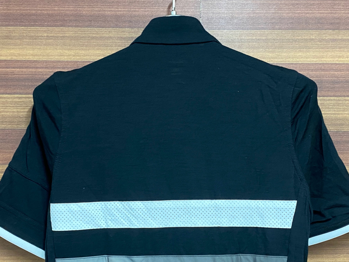 HU513 ラファ Rapha MEN'S SHORT SLEEVE WINDBLOCK BREVET JERSEY 半袖 サイクルジャージ 黒 XS