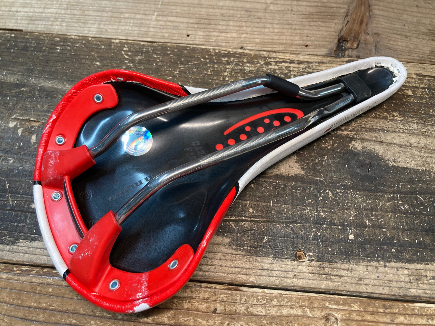 IX238 サンマルコ san marco リーガル Regal e 白赤 幅実測150mm XSiLITEレール