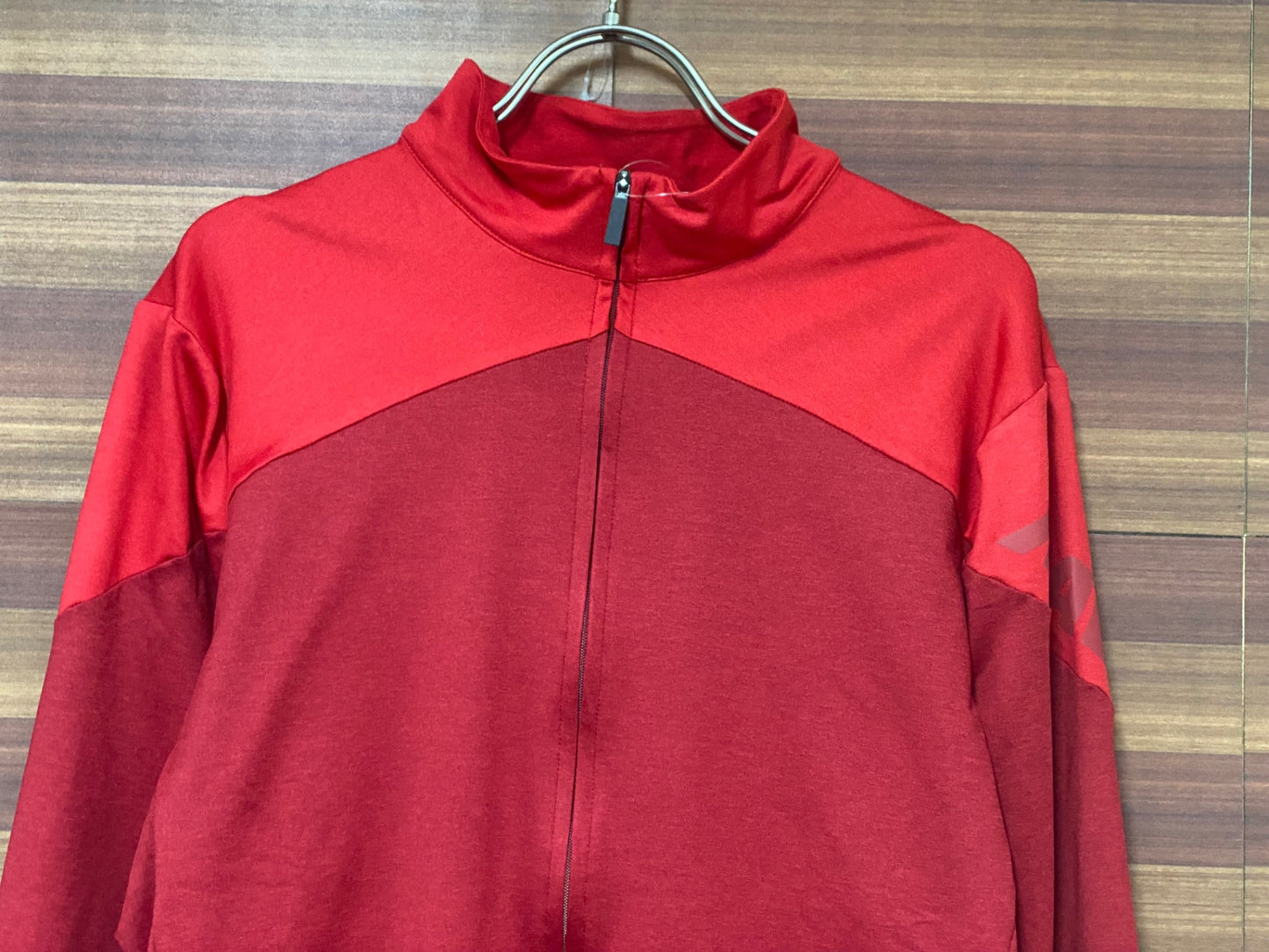 IQ202 マヴィック MAVIC 長袖 サイクルジャケット 赤 L