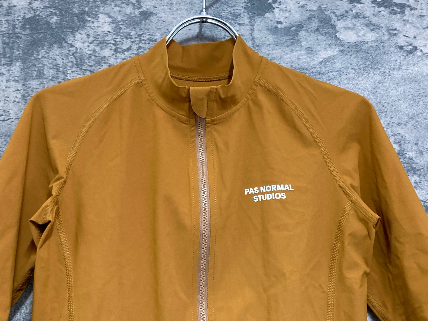 IY162 パスノーマルスタジオ PAS NORMAL STUDIOS 半袖 サイクルジャージ S キャメル