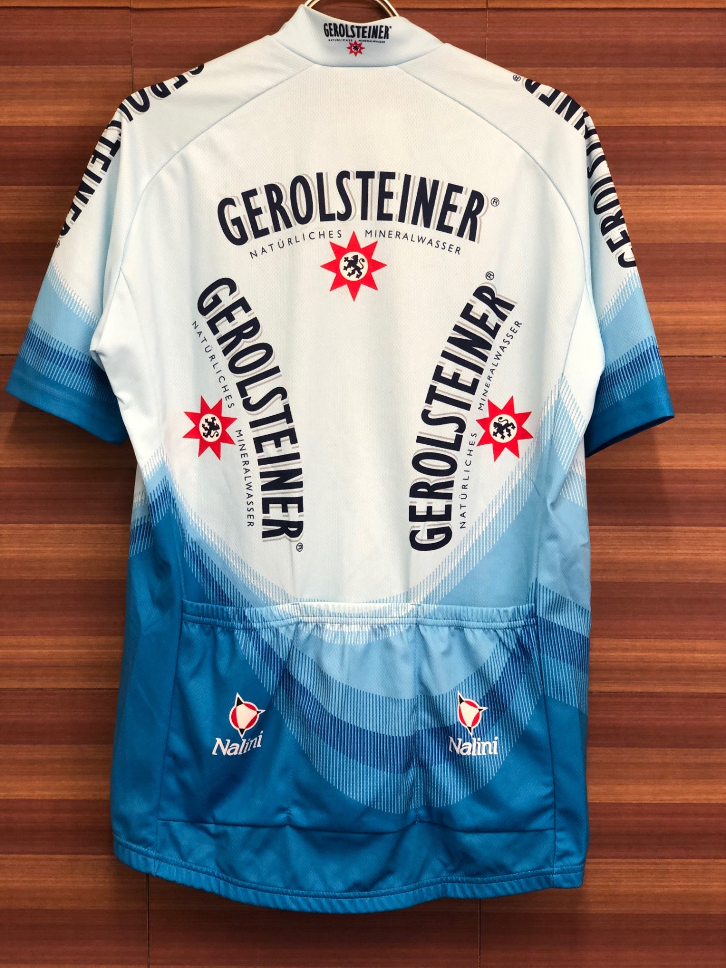 IS070 ナリーニ Nalini 半袖 サイクルジャージ 水色 4