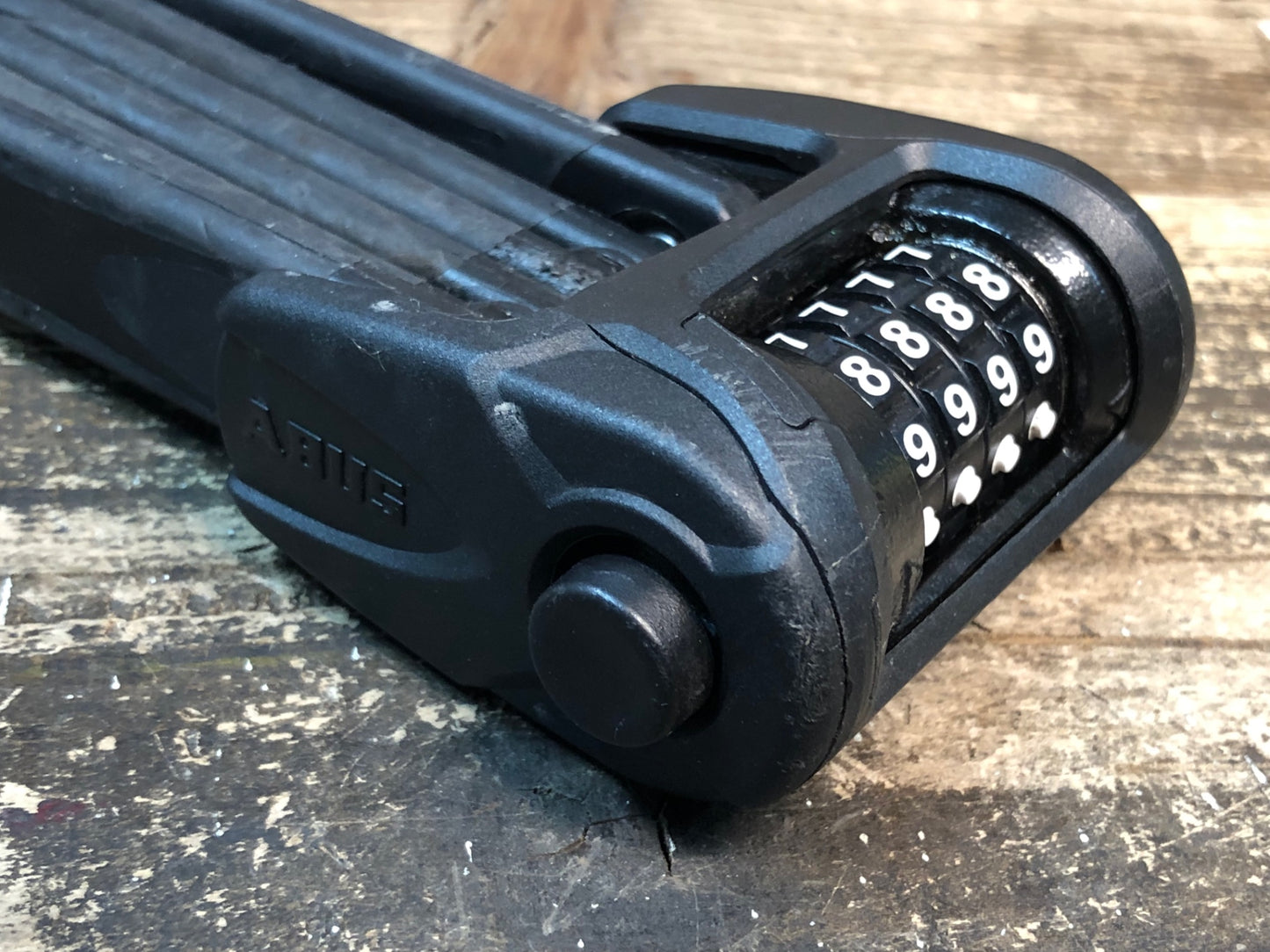 IU203 アブス ABUS ボルドー BORDO 6000 SH ブレードロック 90cm長 ダイアル式 セキュリティレベル10