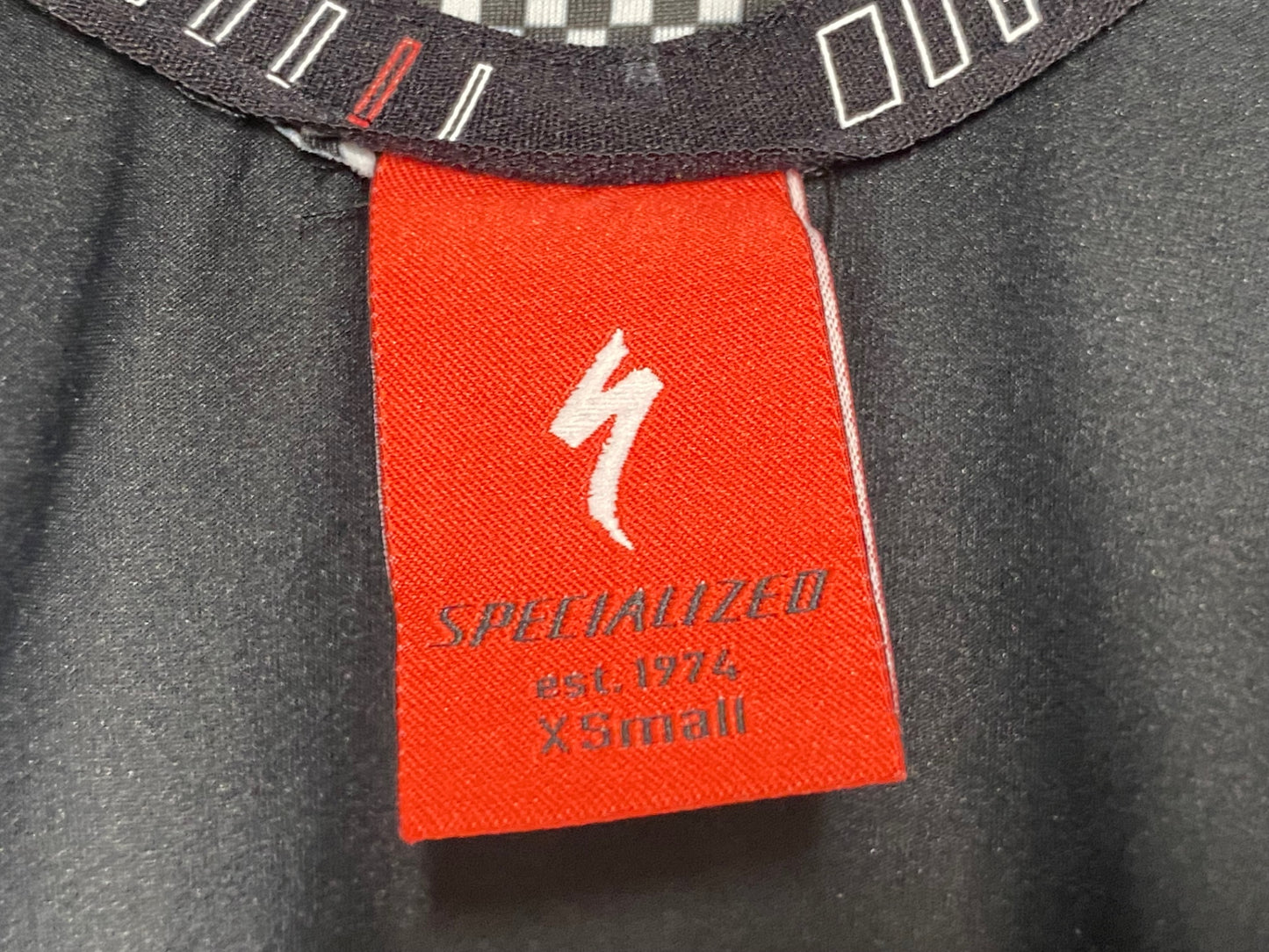 JA739 スペシャライズド SPECIALIZED 半袖 サイクルジャージ 黒 XS