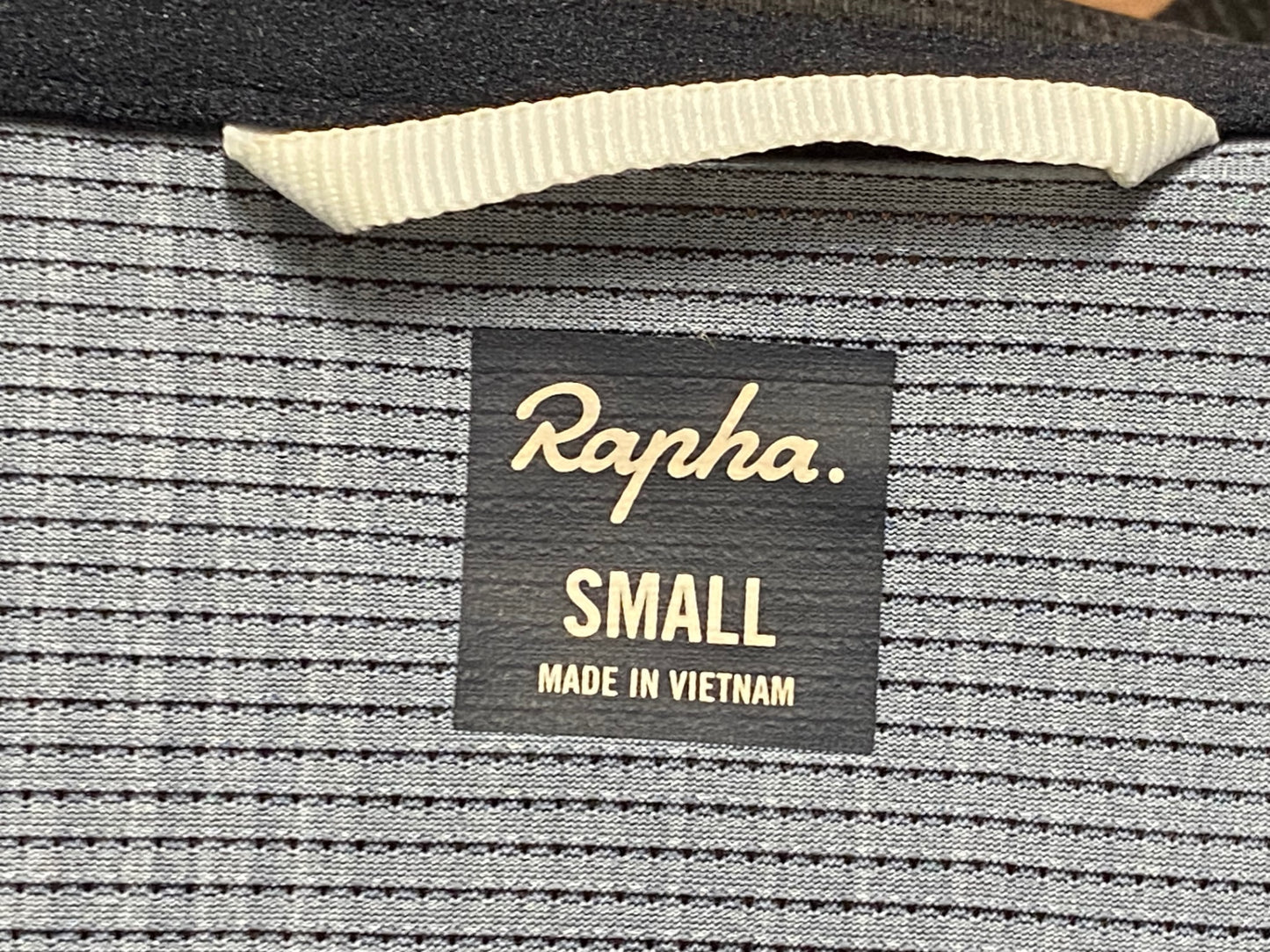 IT316 ラファ Rapha WOMEN'S FLYWEIGHT JERSEY - PRINTS 半袖 サイクルジャージ 黒 グレー S