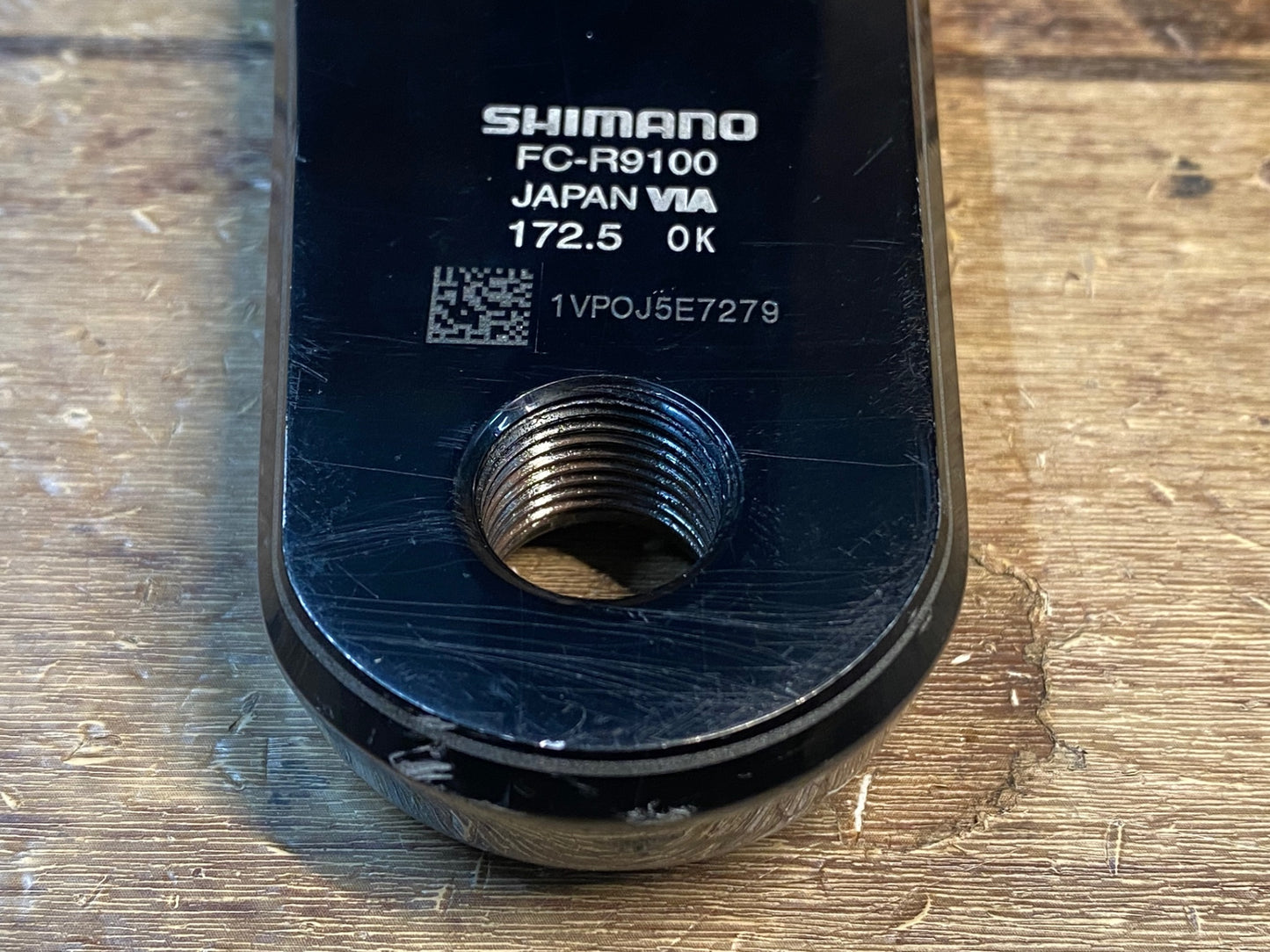 HA811 シマノ SHIMANO DURA-ACE FC-R9100 クランクセット SGX-CA500 モニター付き パイオニア 両側計測 172.5mm 11S 52-39T ※スレ有り、動作確認済み