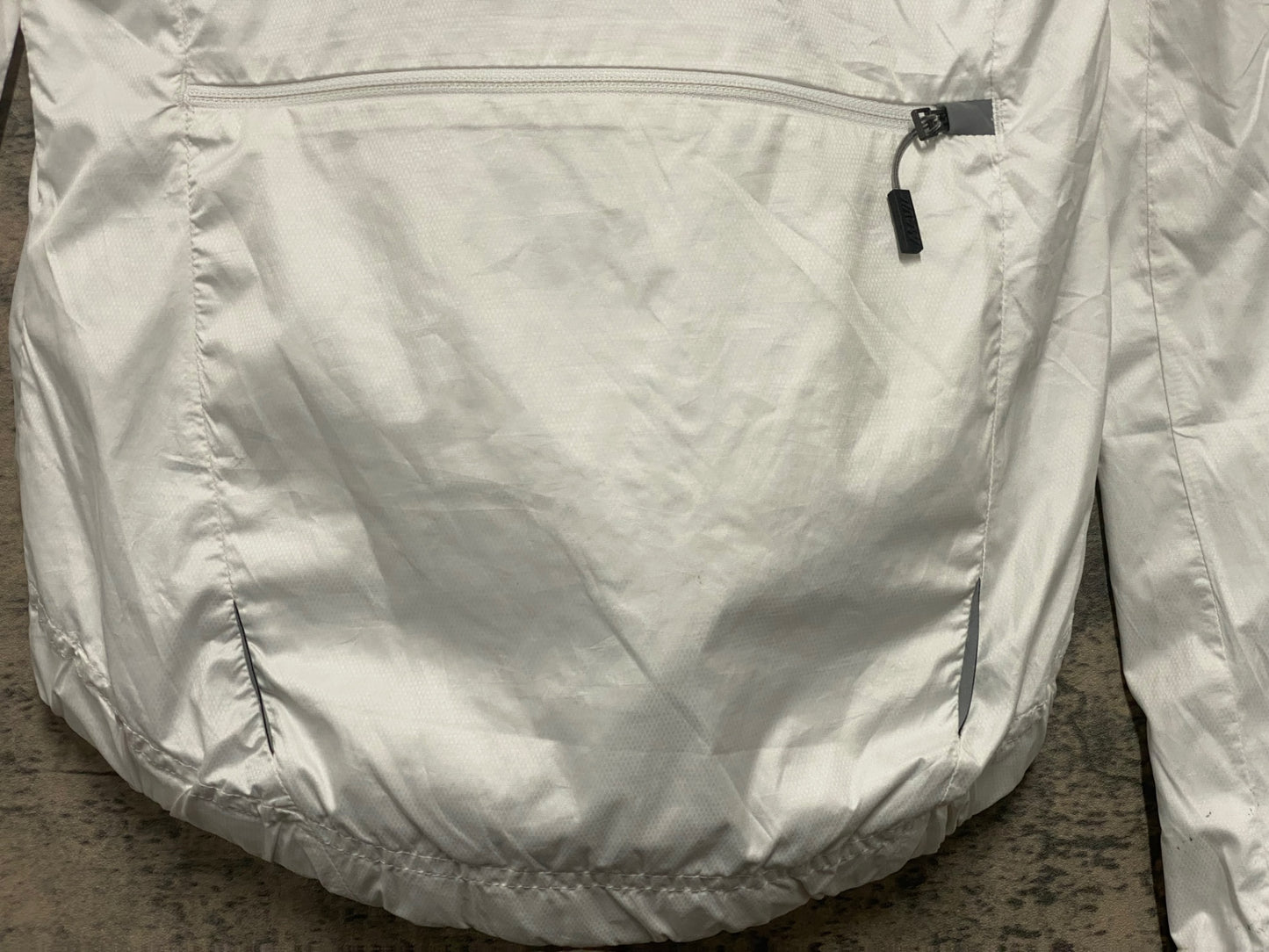 IV536 マヴィック MAVIC 長袖 ウインドブレイカー 白 XS