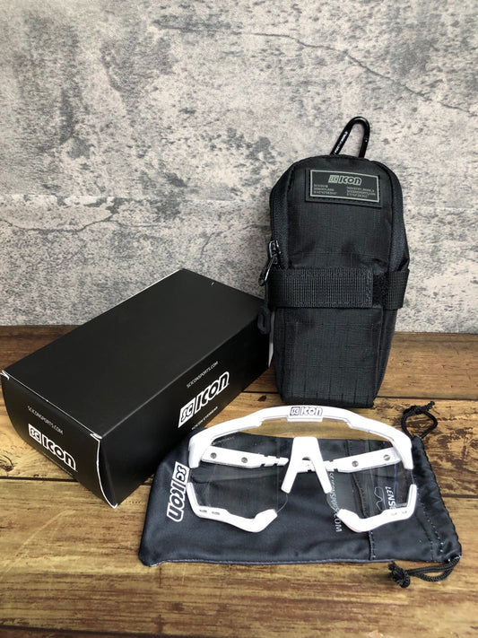 IT245 シーコン SICON AEROSHADE XL サングラス アイウェア 白 PHOTOCHROMICレンズ