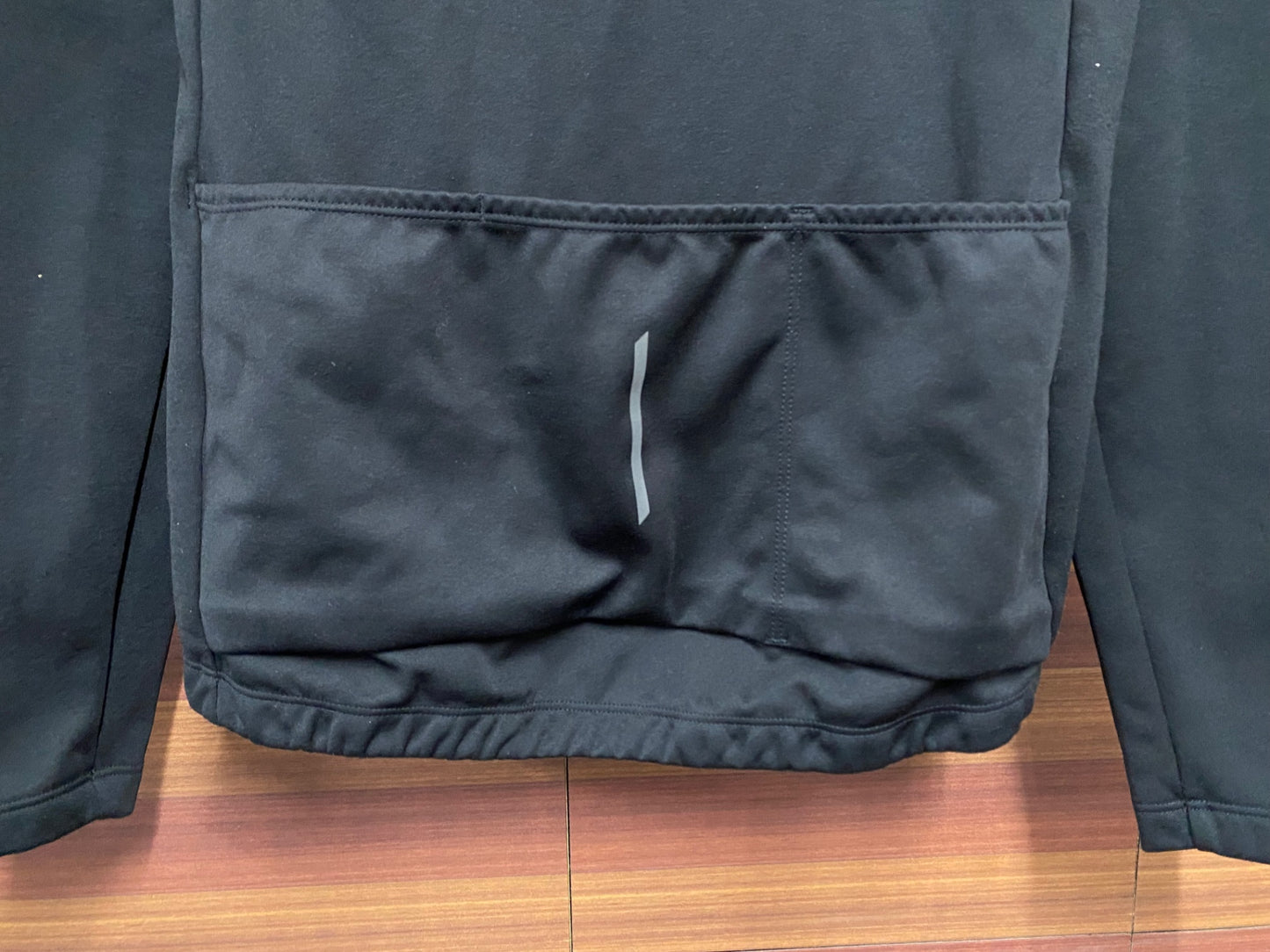 IQ604 dhb 長袖 サイクルジャージ 黒 S 裏起毛