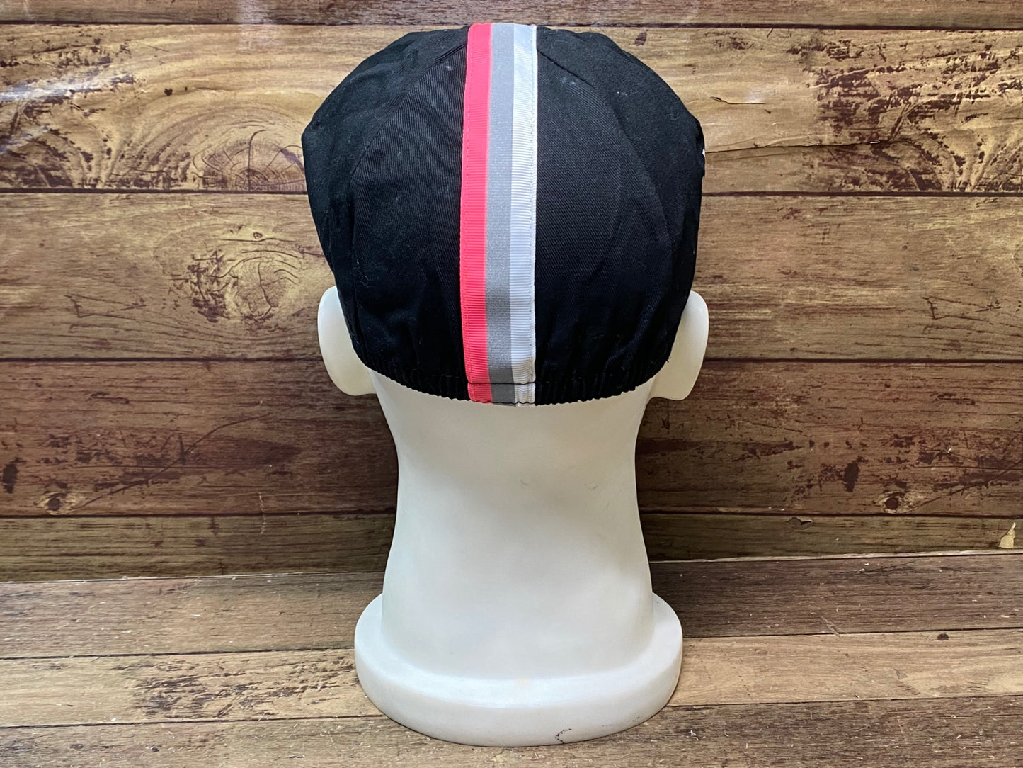 IK277 ラファ Rapha サイクルキャップ 黒 ピンク ワンサイズ OSAKA