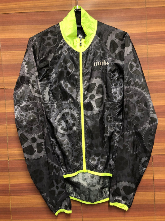 IM797 アールエイチプラス rh+ ウインドブレーカー 黒 M ※タグカット