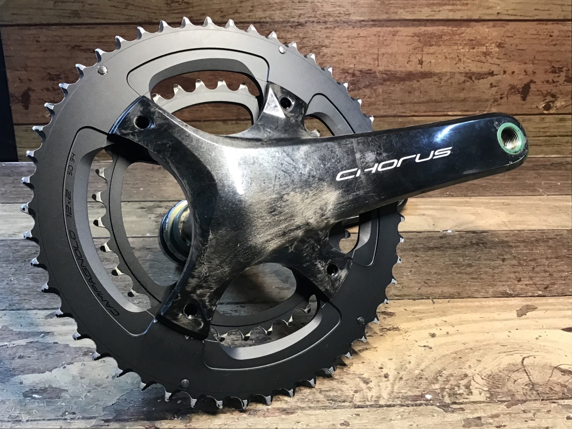 HZ211 カンパニョーロ CAMPAGNOLO コーラス CHORUS FC20-CH12040 クランクセット ウルトラトルク 2x12S  50/34T 170mm BB付きBSA