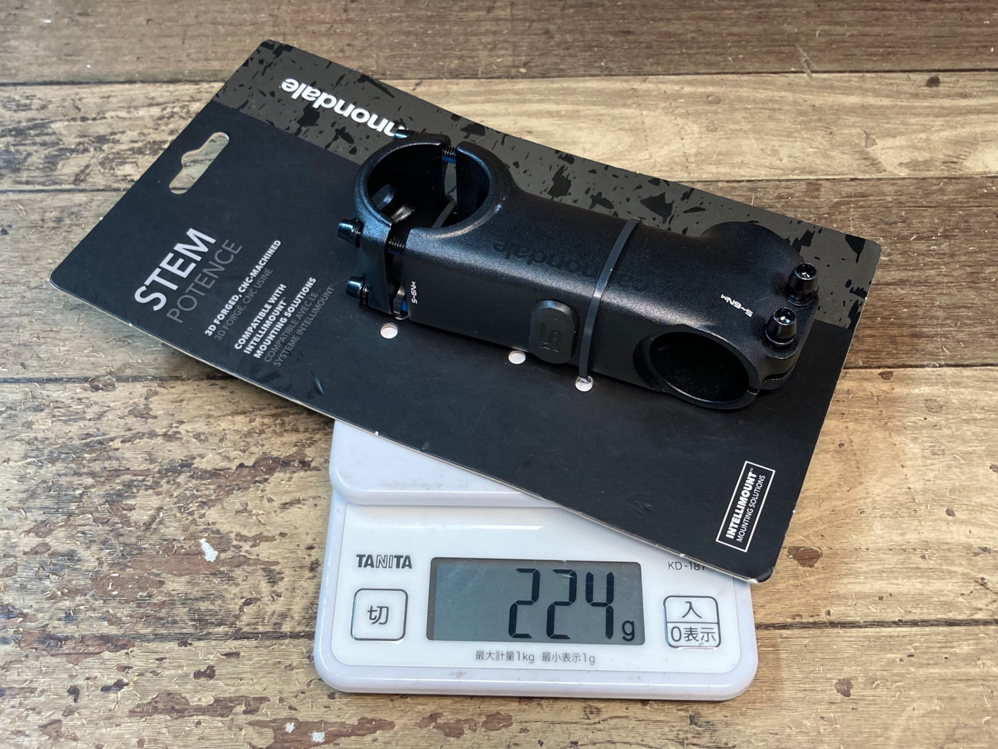 IK179 キャノンデール CANNONDALE THREE INTELLI MOUNT アルミ ステム 90mm 未使用