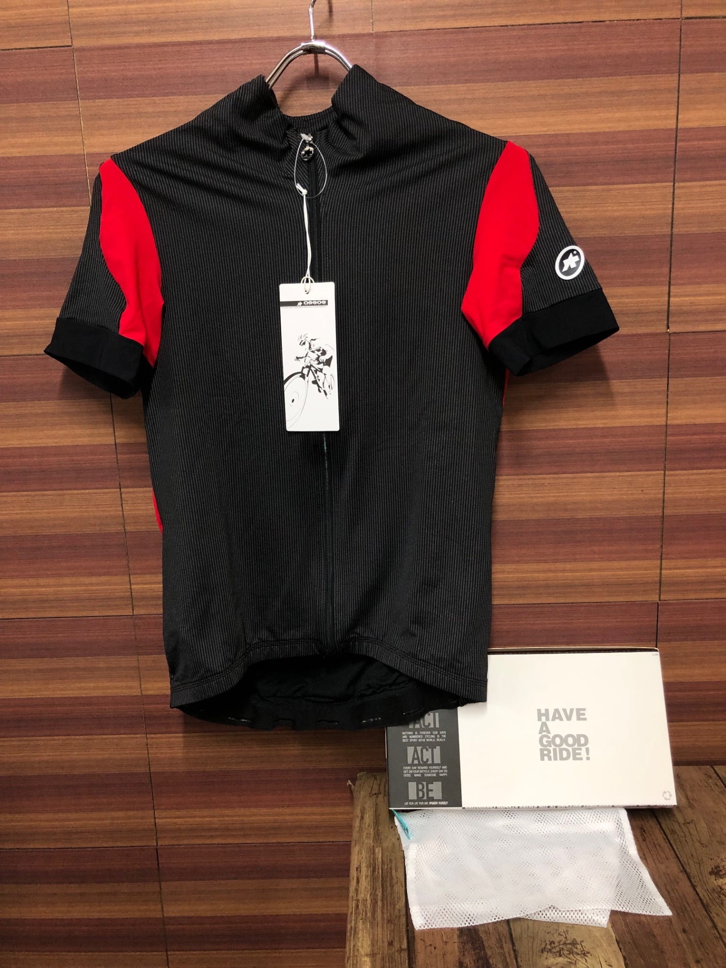 HX193 アソス assos SS.rally trekking Jersey_evo7 ラリートレッキングジャージ 半袖 黒 L