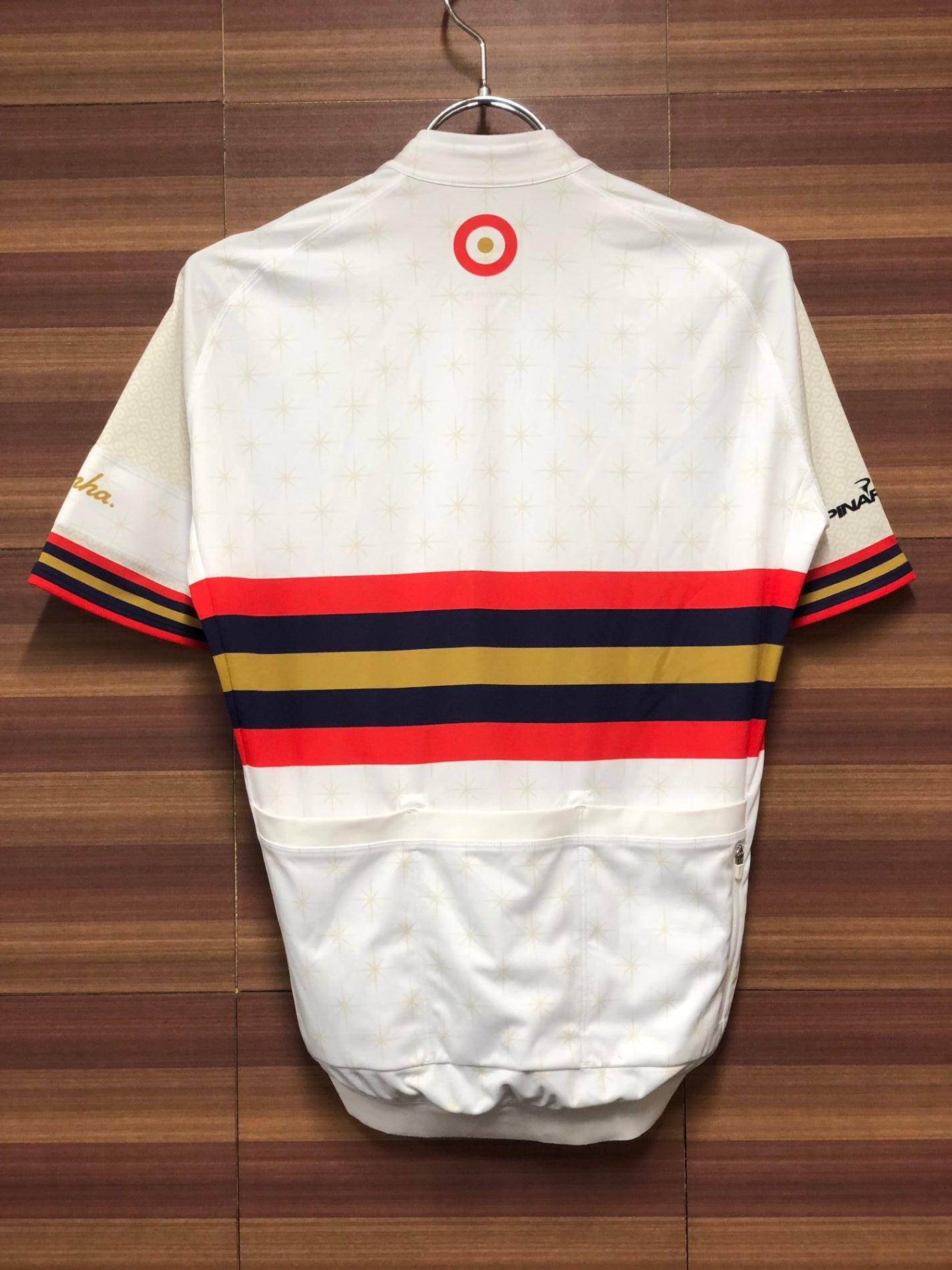 IJ411 ラファ Rapha WIGGINS CORE JERSEY 半袖 サイクルジャージ 白 S