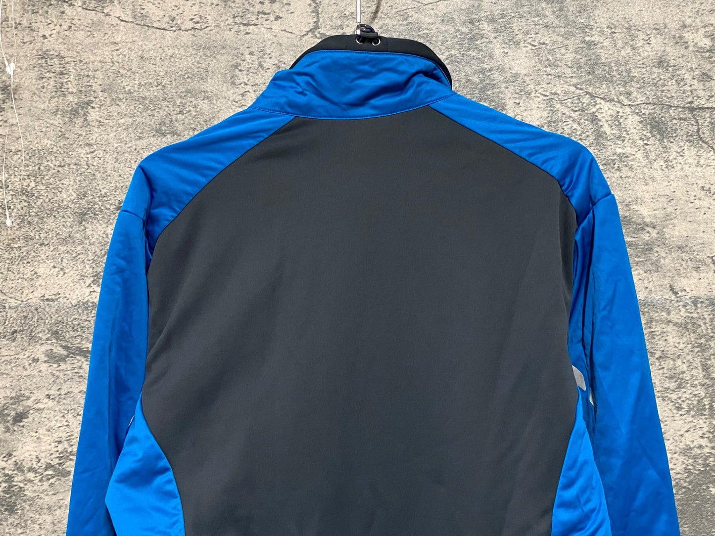 JB487 モンベル mont-bell 長袖 サイクルジャケット 水色 L 裏起毛