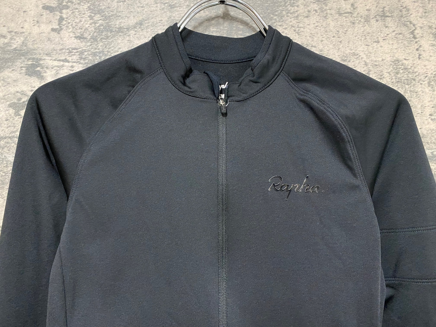 IY255 ラファ Rapha WOMEN'S CORE LONG SLEEVE JERSEY 長袖 サイクルジャージ 黒 XS 裏起毛 レディース