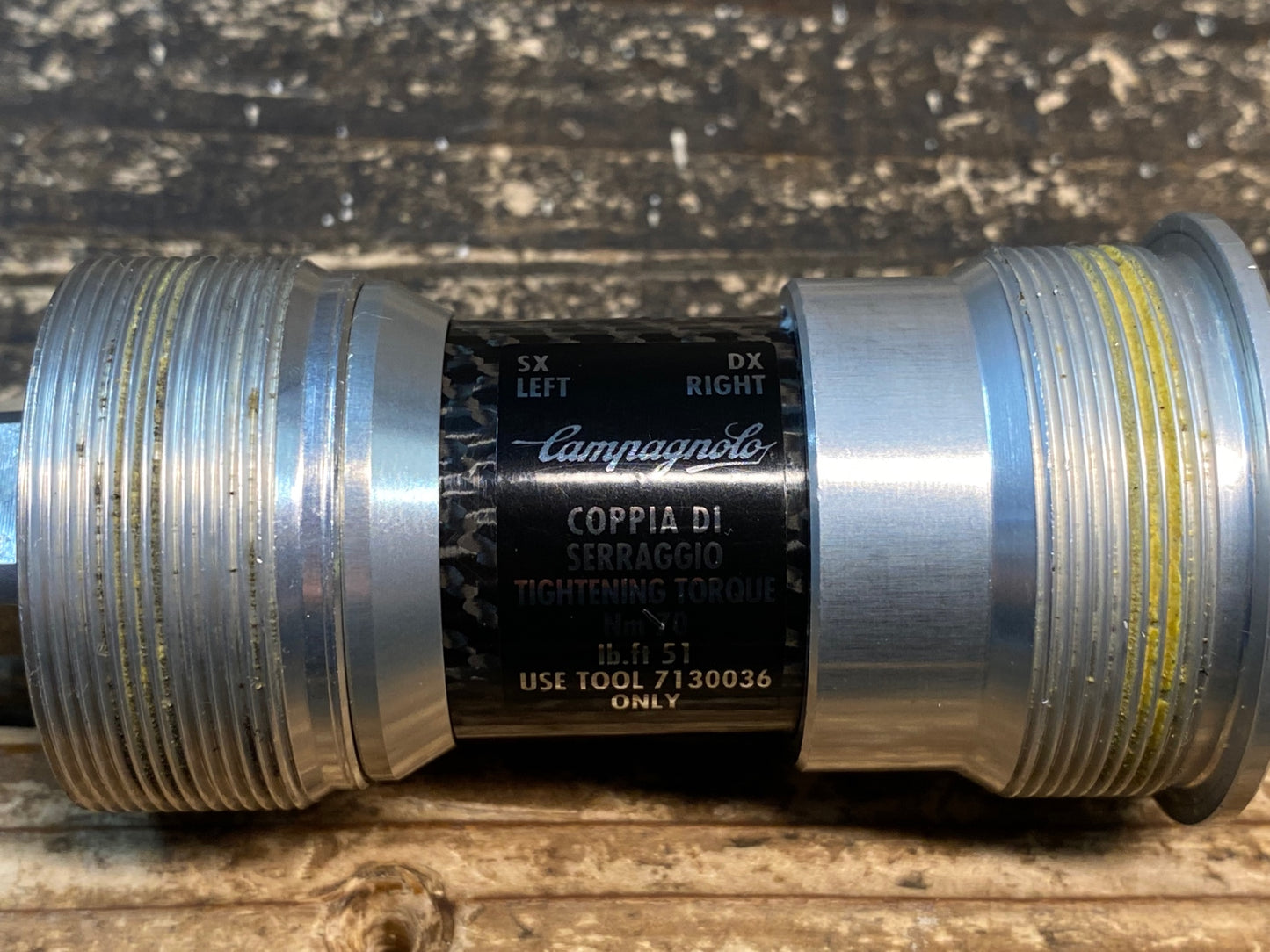 IT896 カンパニョーロ CAMPAGNOLO BB RECORD スクエアテーパー 102mm