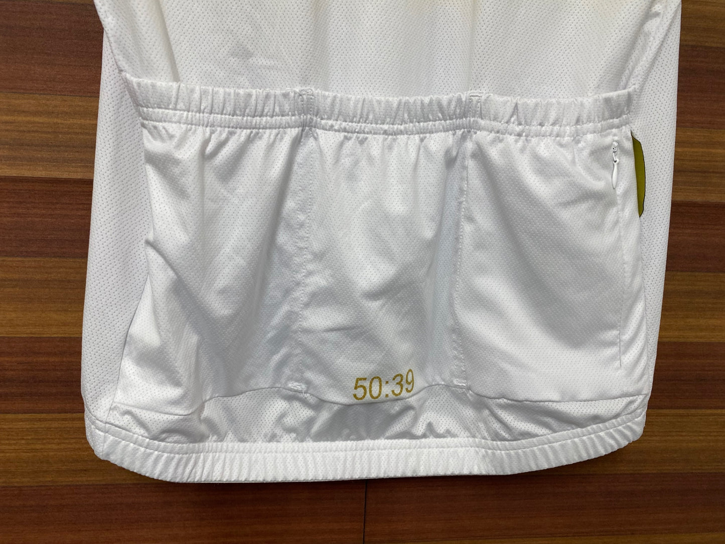 IO476 ルコル LE COL 半袖 サイクルジャージ 白 L