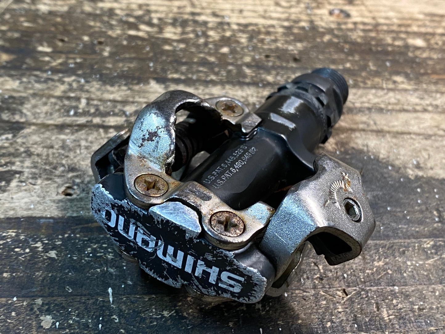 IU326 シマノ SHIMANO PD-M520 SPD ビンディングペダル SPD