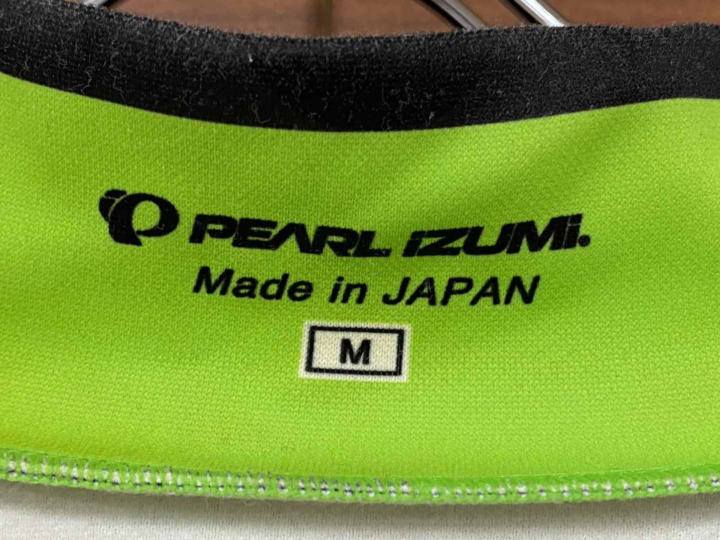 IA184 パールイズミ PEARL iZUMi 長袖 サイクルジャージ 黒 グレー M 裏起毛