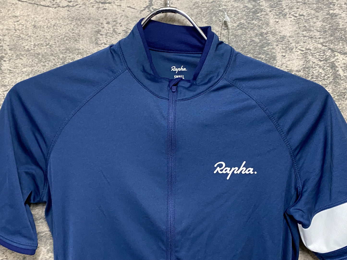 JC296 ラファ rapha CORE JERSEY 半袖 サイクルジャージ 青 S