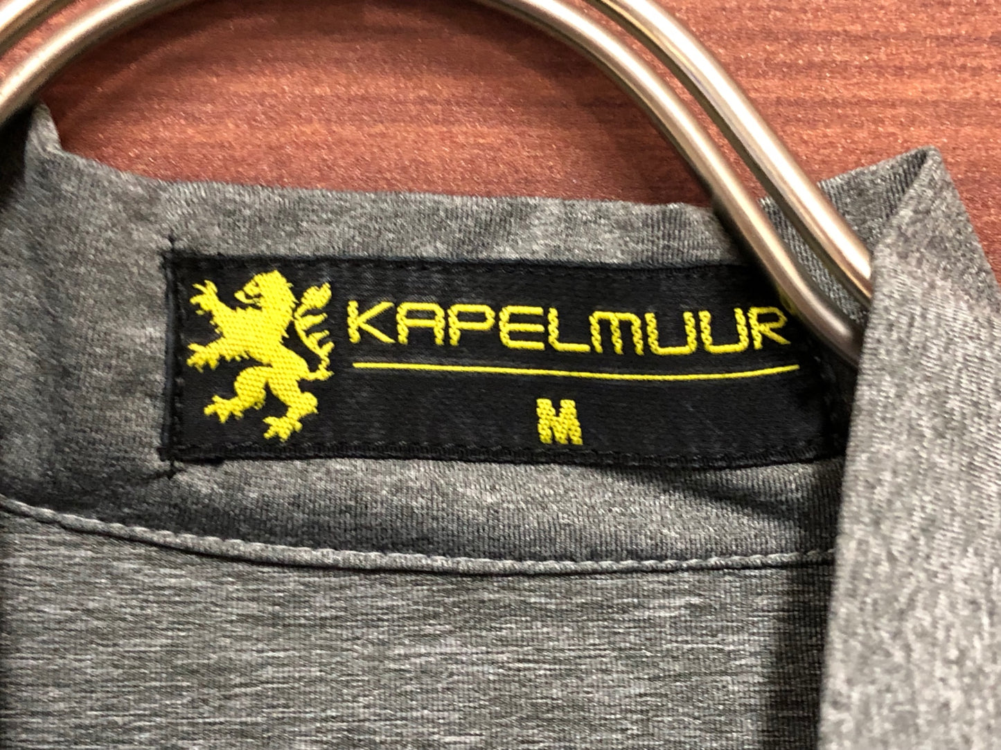 IN388 カペルミュール kapelmuur 長袖サイクルジャージ グレー M