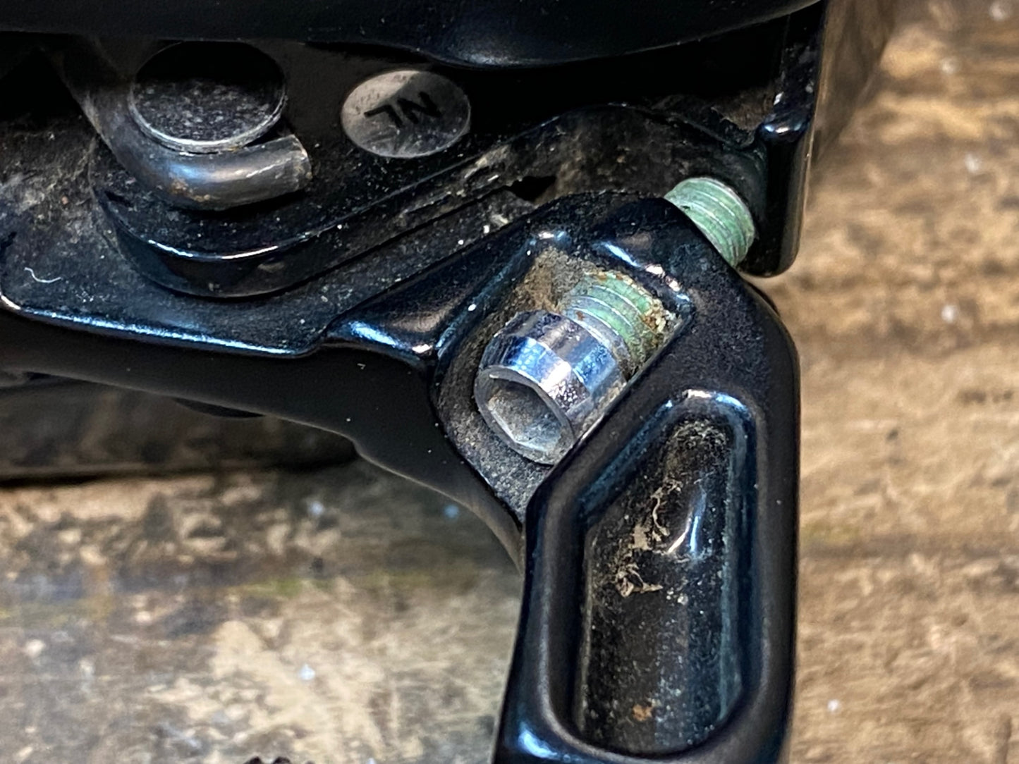 IS406 シマノ SHIMANO 105 BR-5800 キャリパーブレーキ 黒 リアのみ ※ブレーキシュー欠品