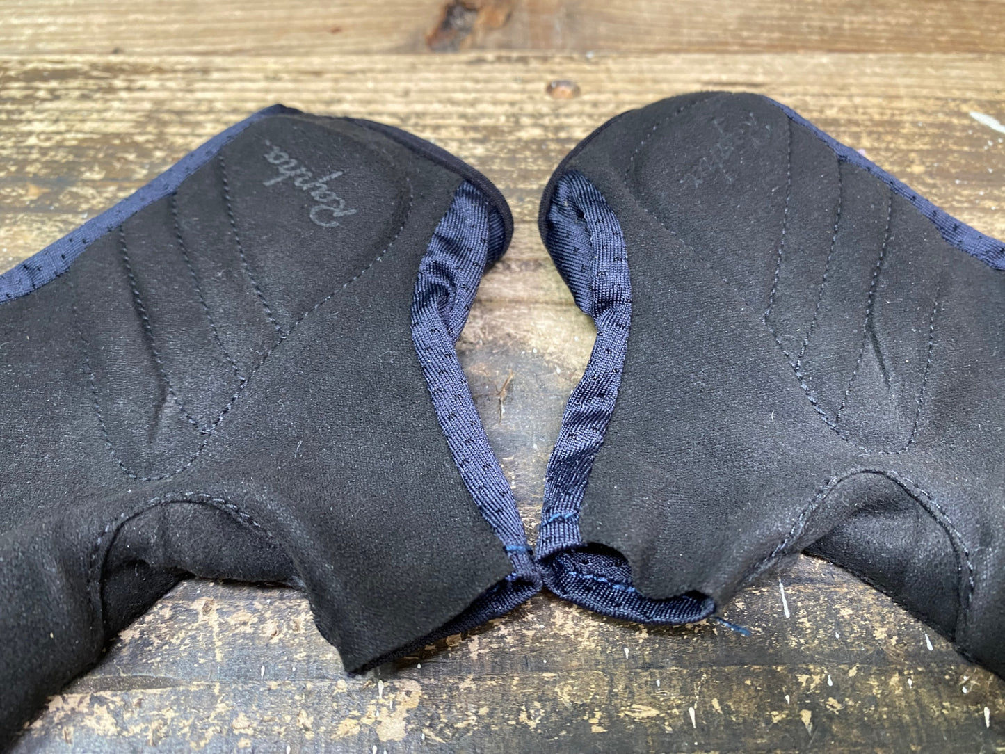 JB085 ラファ Rapha CORE MITTS 指切りグローブ 紺 黒 XS