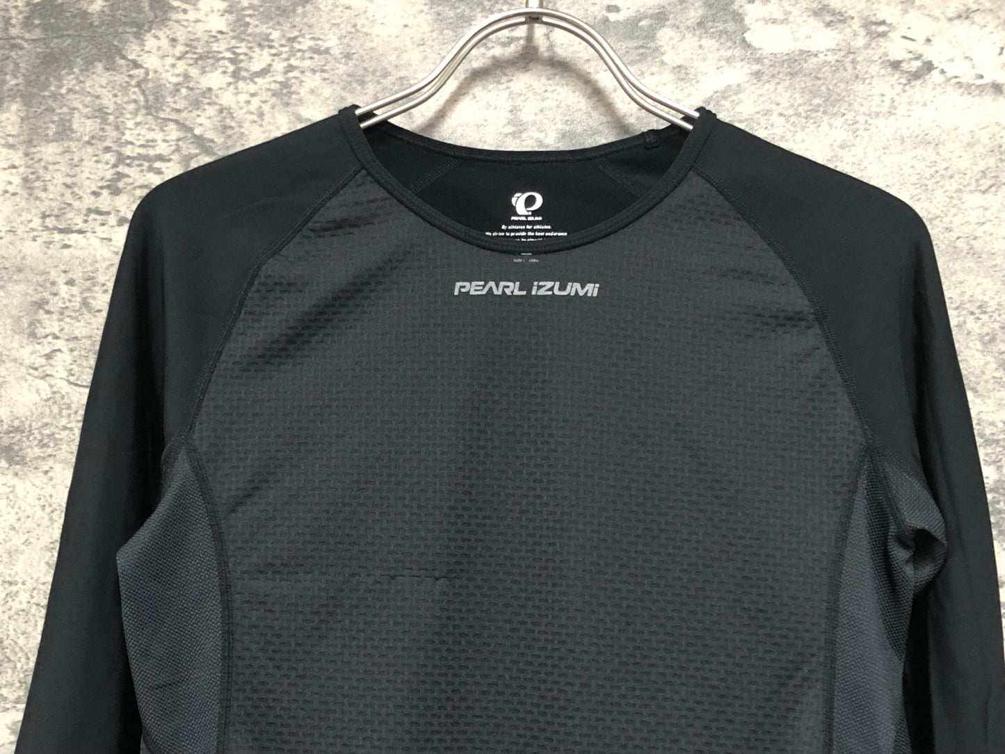 IK350 パールイズミ PEARLiZUMi 長袖 ベースレイヤー 黒 L