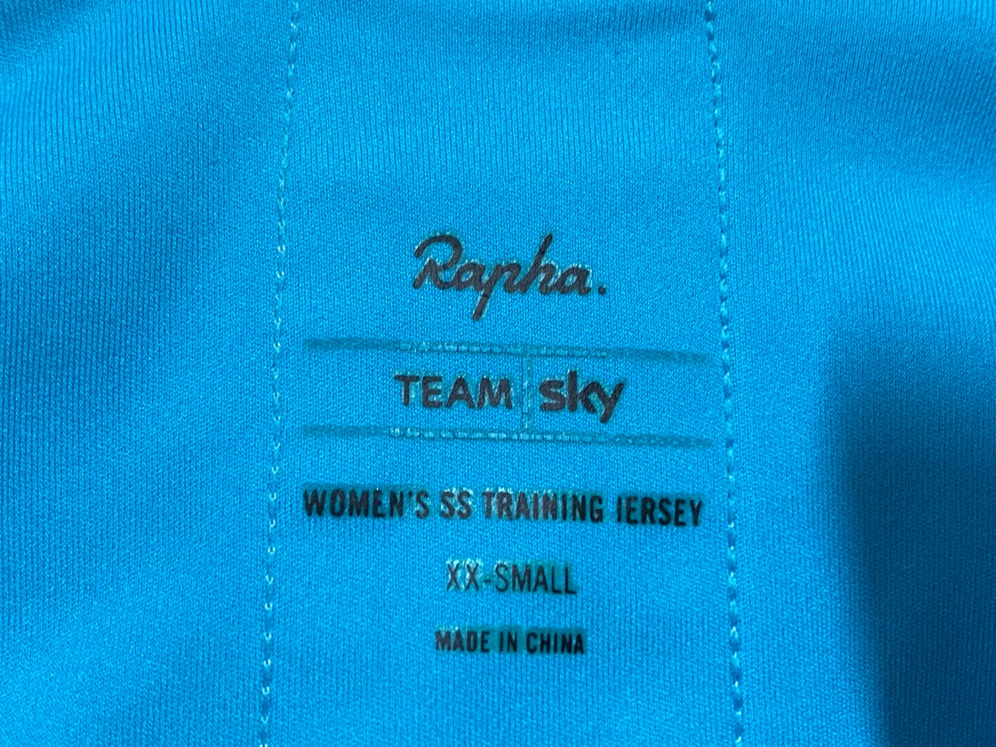 IJ202 ラファ Rapha WOMEN'S CLASSIC JERSEY 半袖 サイクルジャージ 水色 XXS