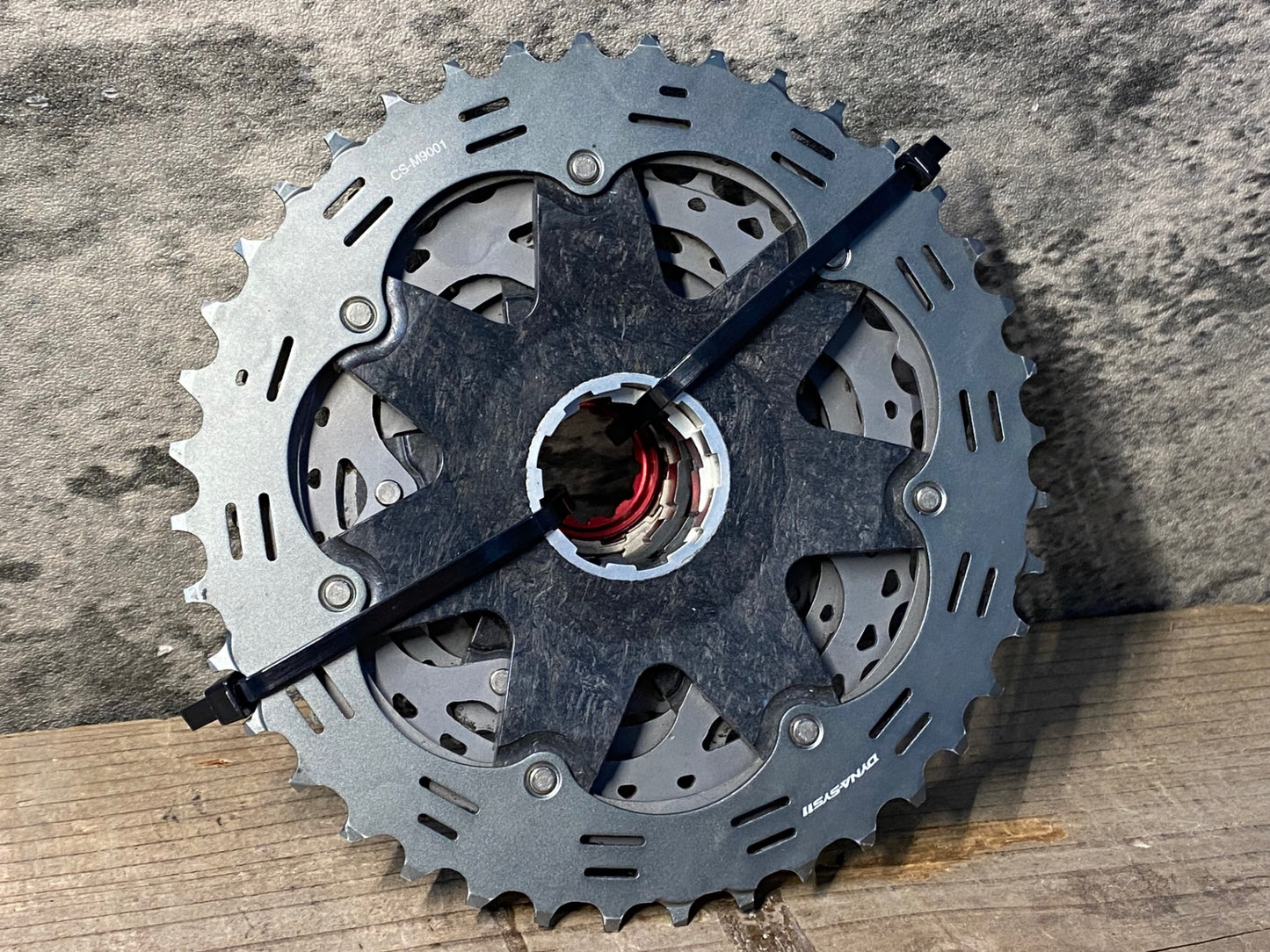 JB178 シマノ SHIMANO XTR CS-M9000 スプロケット 11-40T 11S ※ロックリング社外品