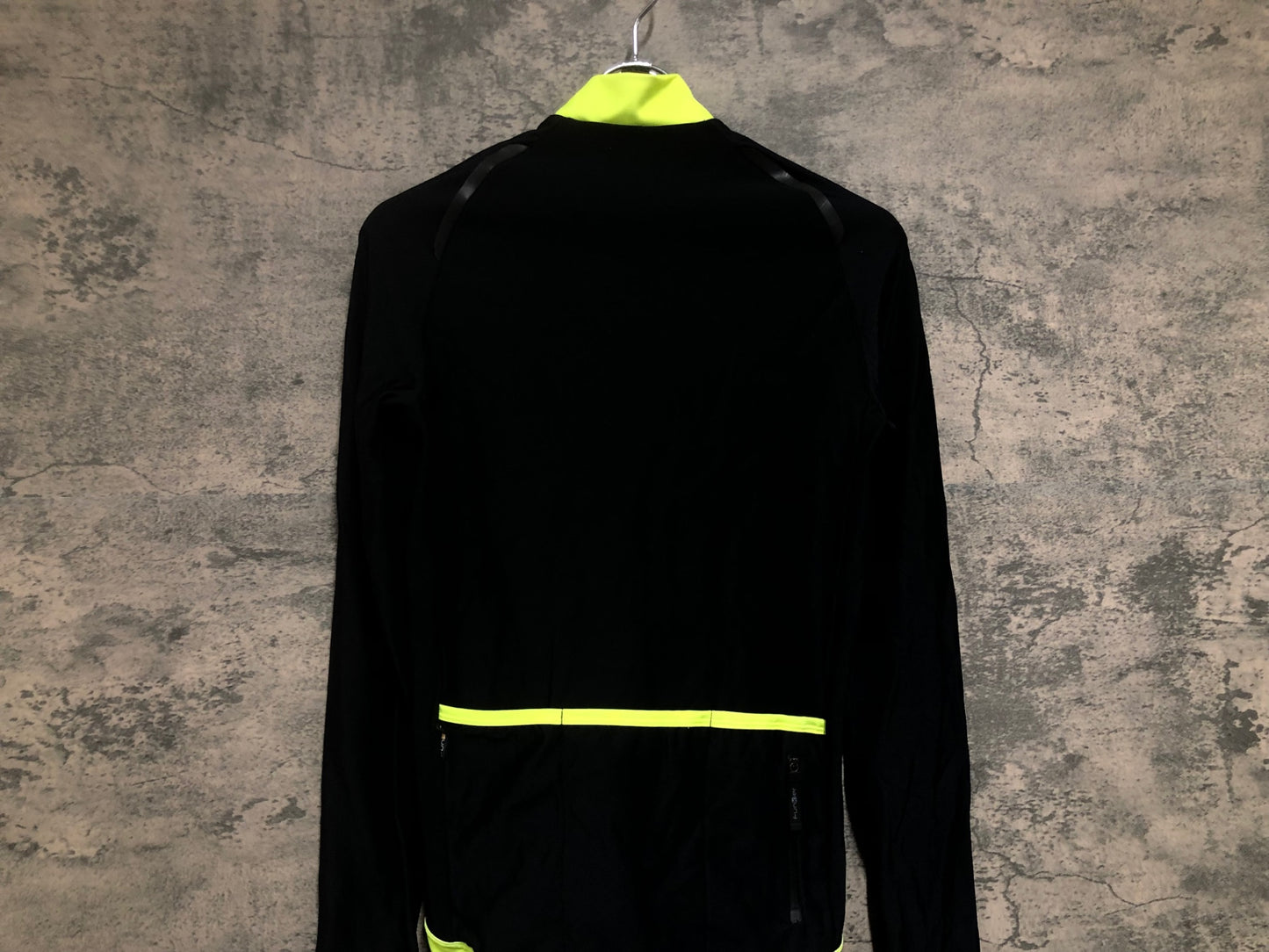 IW549 ファンキアー Funkier 長袖 サイクルジャージ 黒 S 裏起毛