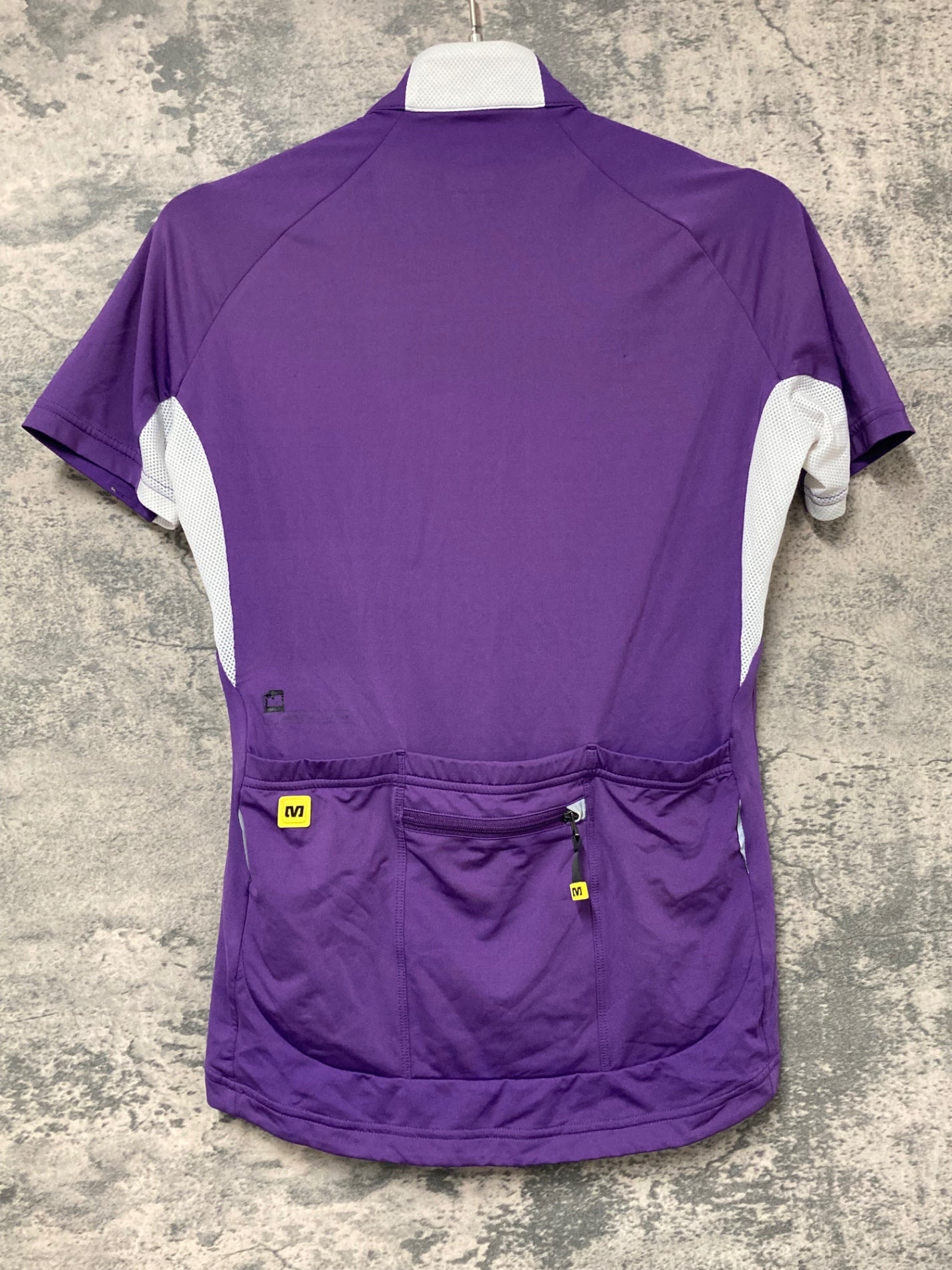 IV535 マヴィック MAVIC 半袖 サイクルジャージ 紫 M