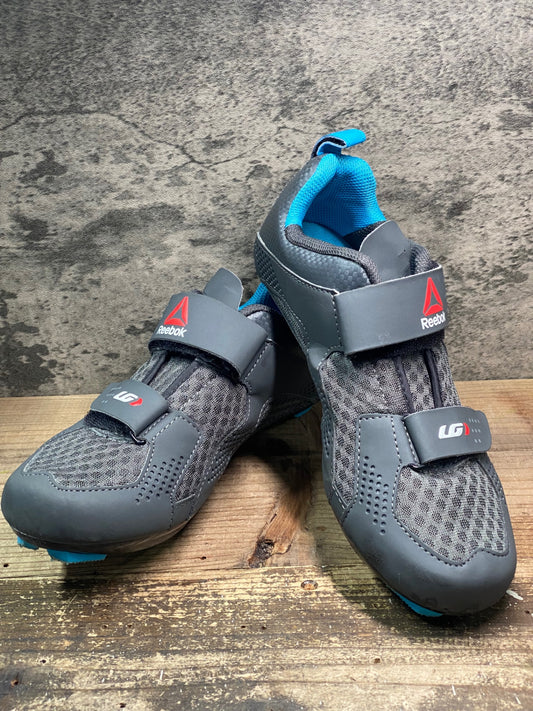 IX381 リーボック Reebok Actifly LOUIS GARNEAU Indoor Cycling Women Shoes ビンディングシューズ グレー レディース EU40