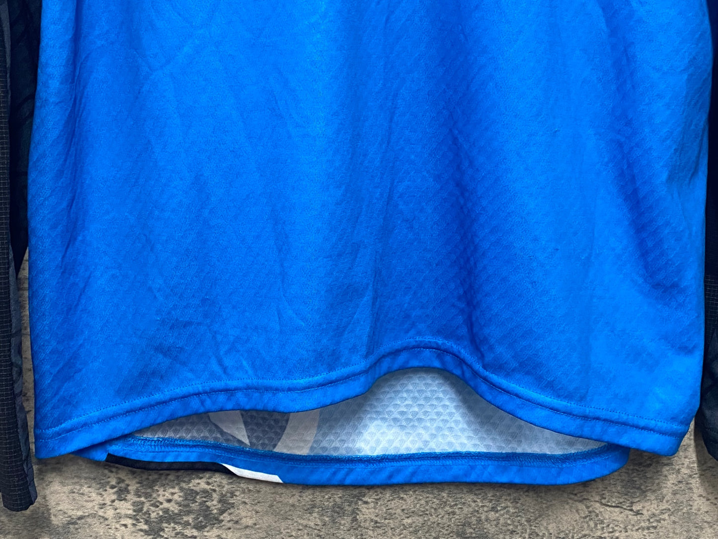 JB905 アソス ASSOS EXPLORER OFFROAD TRAIL 長袖 サイクルシャツ 青 黒 ※サイズ不明