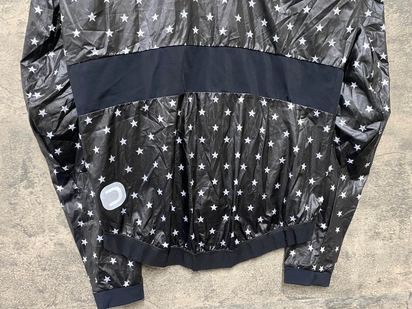 IZ425 ドットアウト DOTOUT 長袖 ウィンドブレーカー 黒 星 レディース M