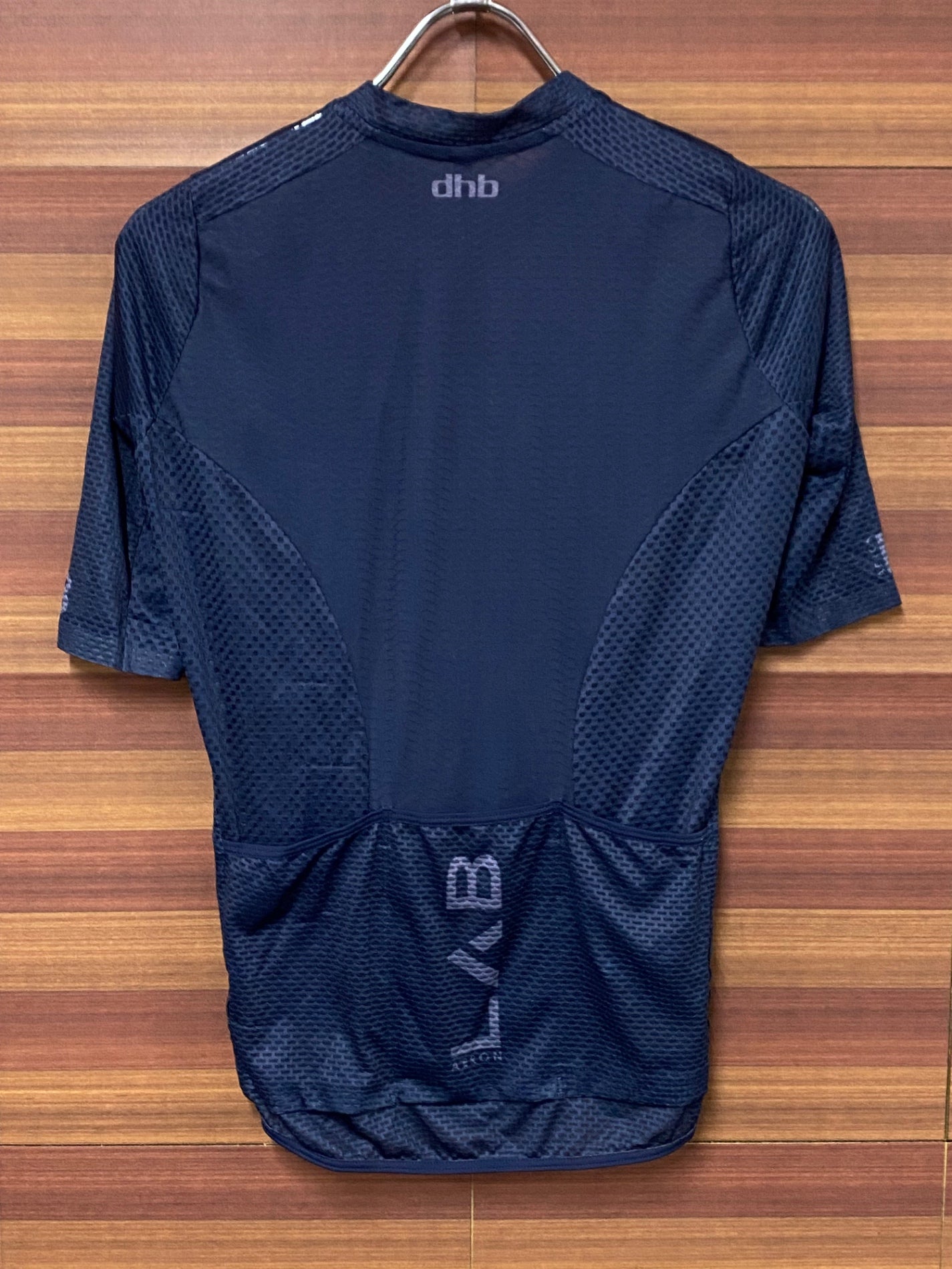 IN530 dhb AERON LAB 半袖 サイクルジャージ 紺 S ※ほつれ