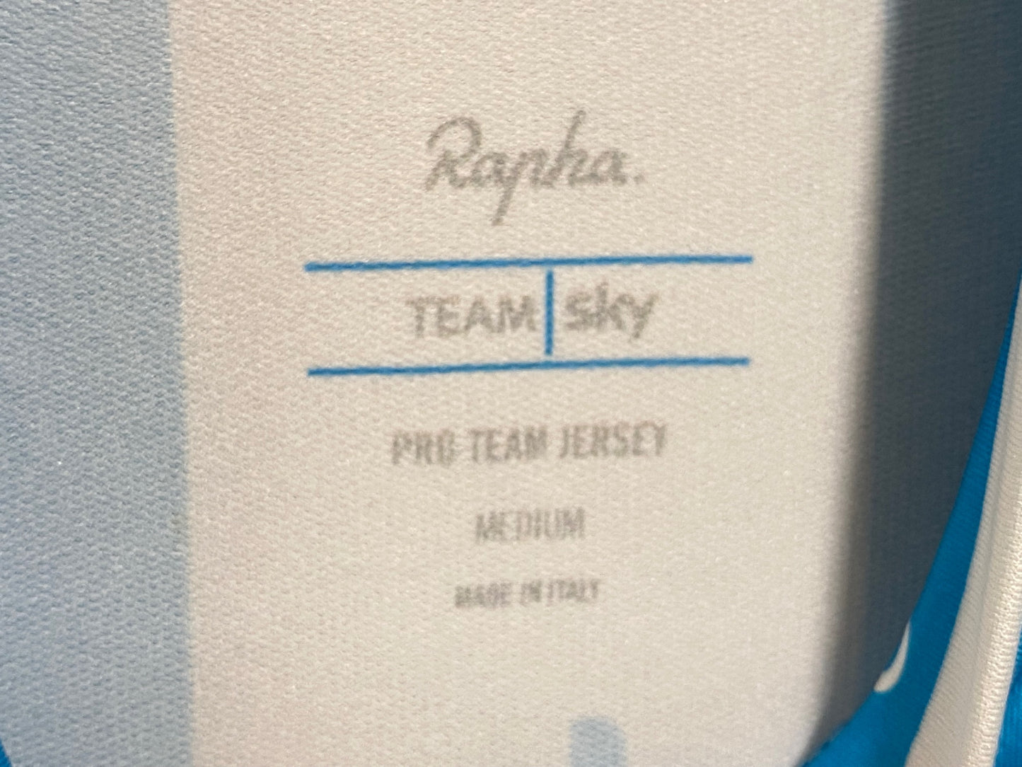 JC818 ラファ Rapha PRO TEAM JERSEY 半袖 サイクルジャージ 水色 M TEAM sky