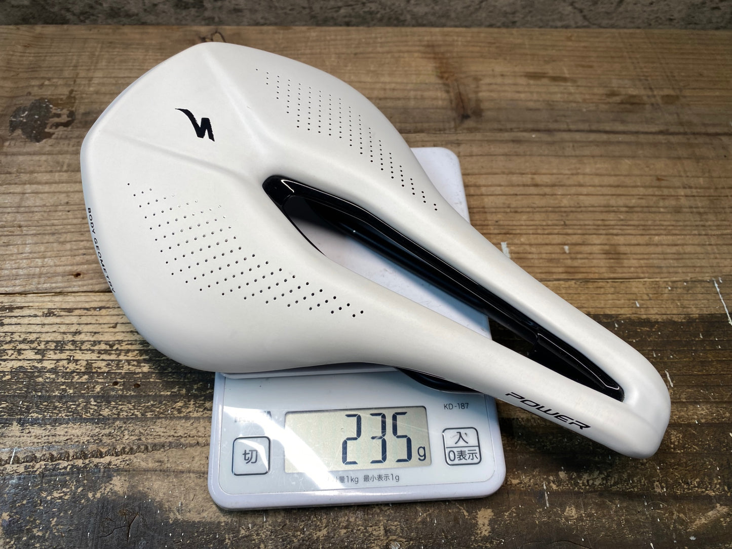 JA351 スペシャライズド SPECIALIZED POWER EXPERT サドル 白 143mm HOLLOW Tiレール