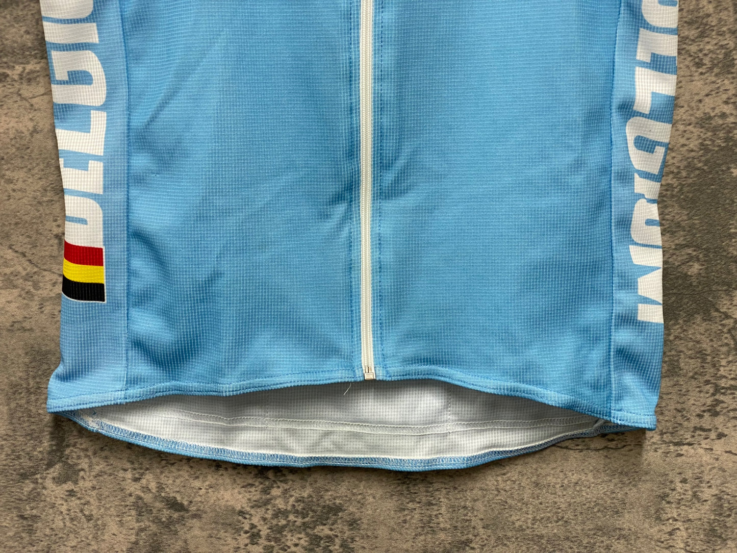 JB392 ビオレーサー BiORACER 半袖 サイクルジャージ 水色 S