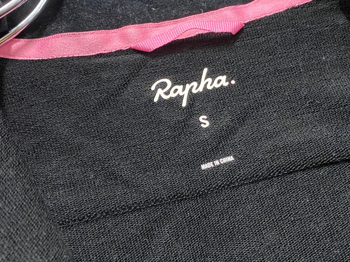 IV520 ラファ Rapha WINTER WINDBLOCK JERSEY 長袖 サイクルジャケット 黒 S