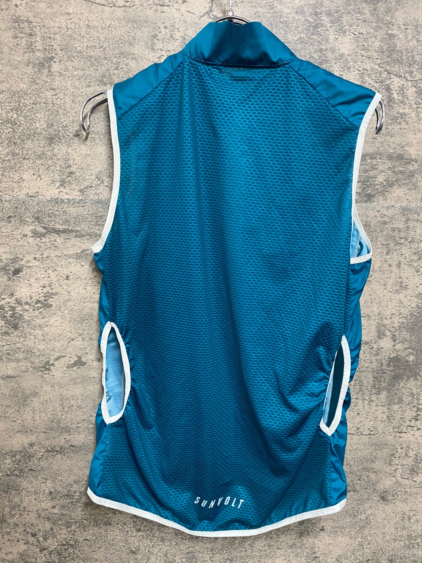 JC666 サンボルト SUNVOLT サイクルベスト ジレ ターコイズ L
