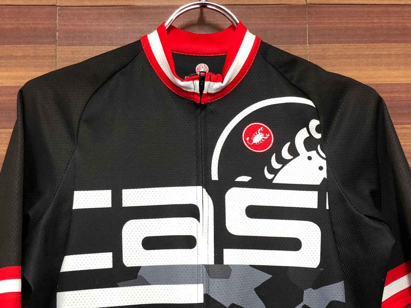 IM846 カステリ CASTELLI 半袖 サイクルジャージ 黒 S