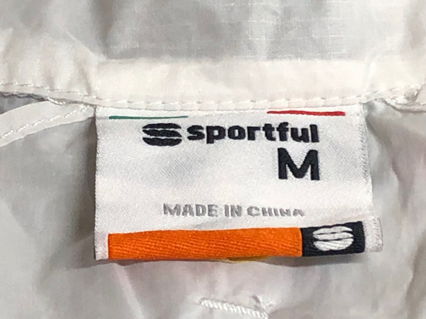 IN275 スポーツフル sportful HOT PACK 長袖 ウインドブレーカー 白 M