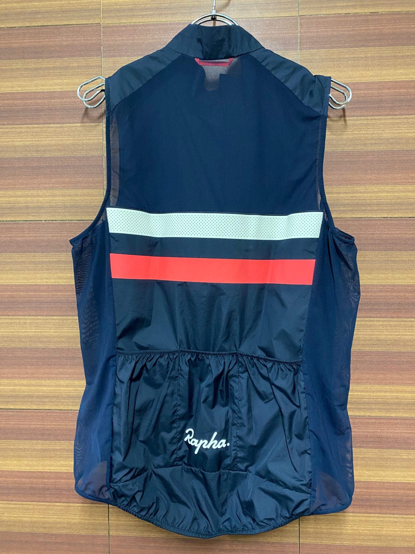 IF061 ラファ Rapha BREVET GILET サイクルベスト ジレ S 紺