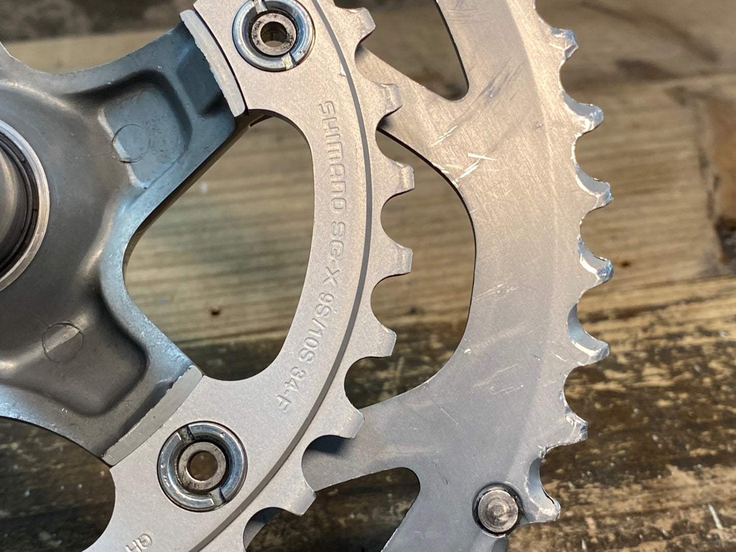 IW826 シマノ SHIMANO ティアグラ Tiagra FC-4550 クランクセット 165mm 50/34T