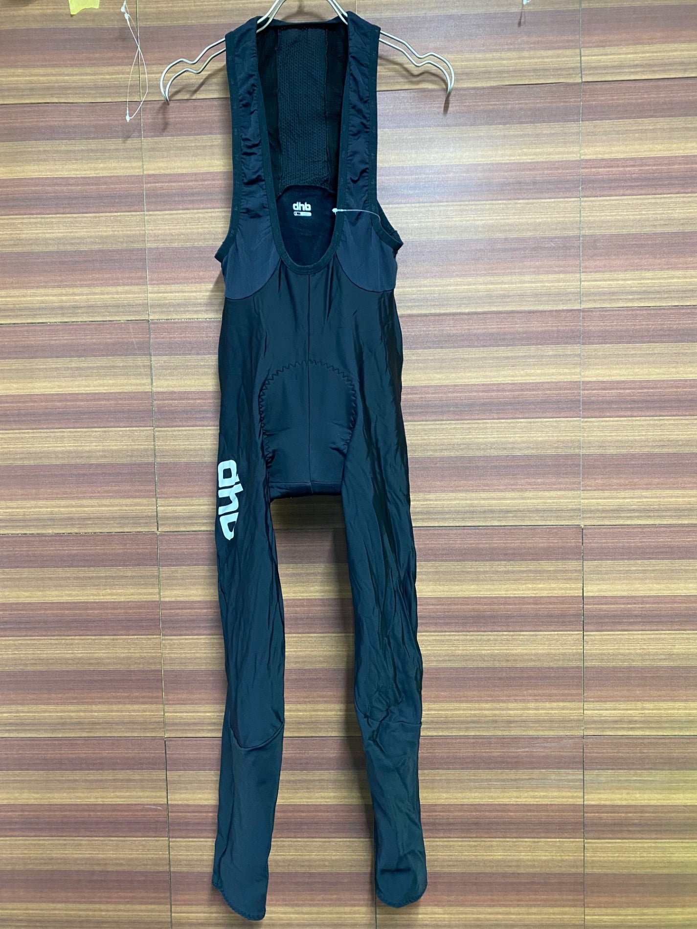 IQ602 dhb ビブショーツ 黒 S 裏起毛